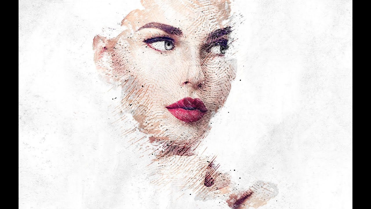 Fingerprint CS4+ Photoshop Action Tutorial