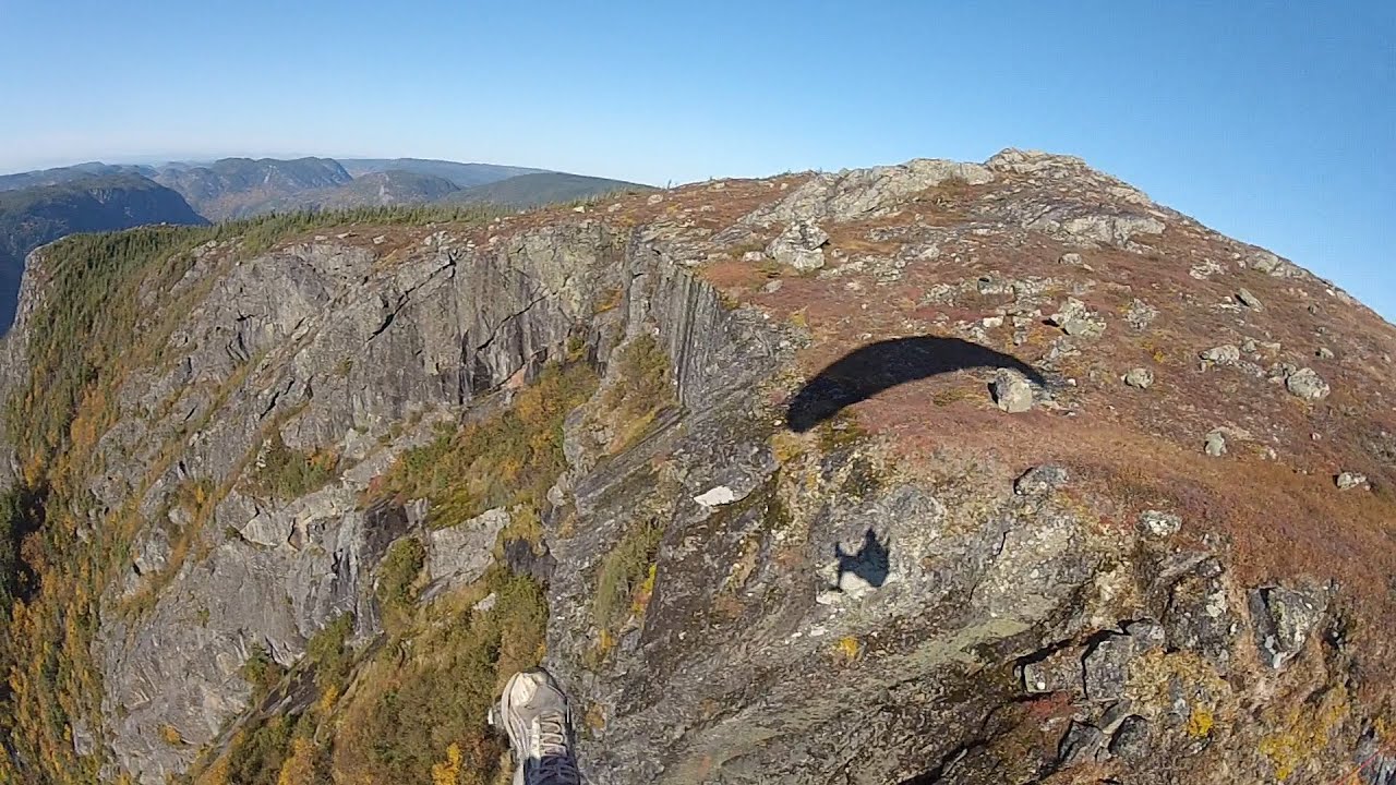 acropole des draveurs parapente hautes gorges quebec