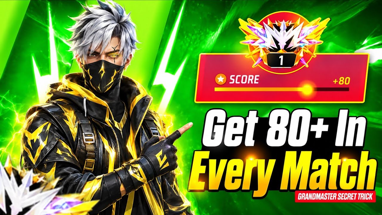 How To Get 80+ In Every Br Rank Match 🔥 | Solo Grandmaster Pushing Tips And Tricks 