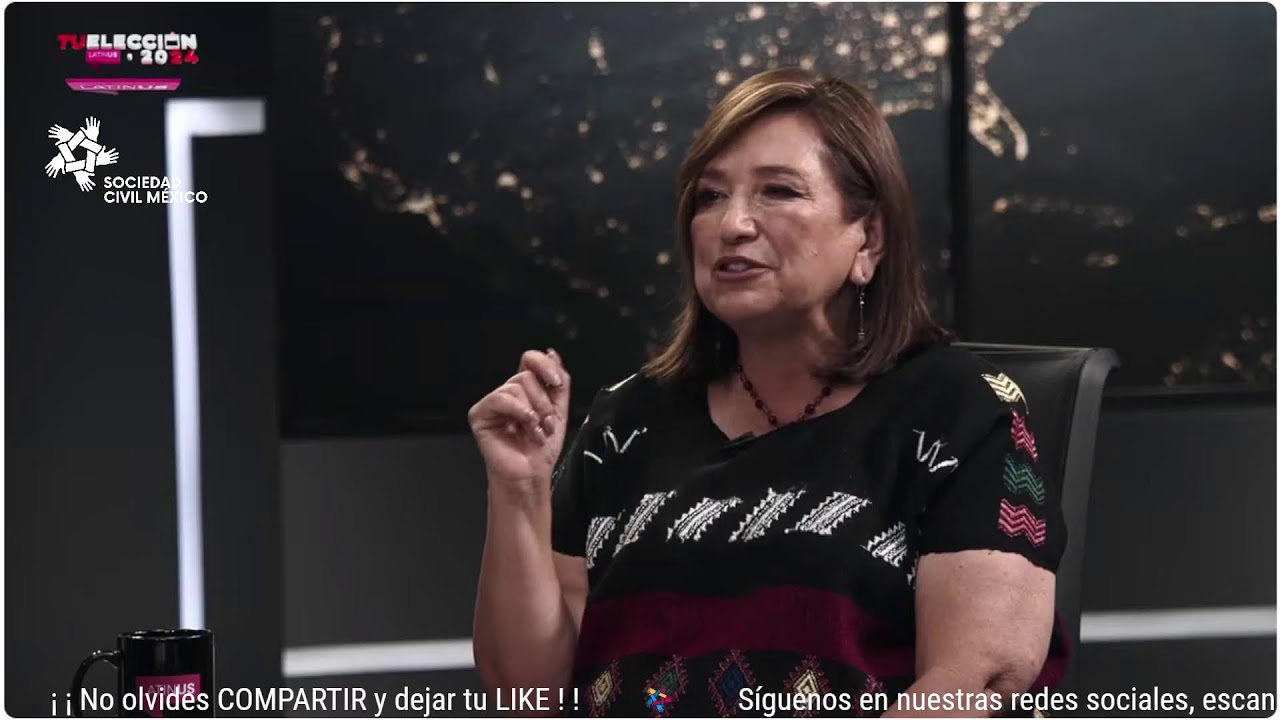 Entrevista con Xóchitl Gálvez en @Latinus_us con Carlos Loret de Mola en #ForosSCMx