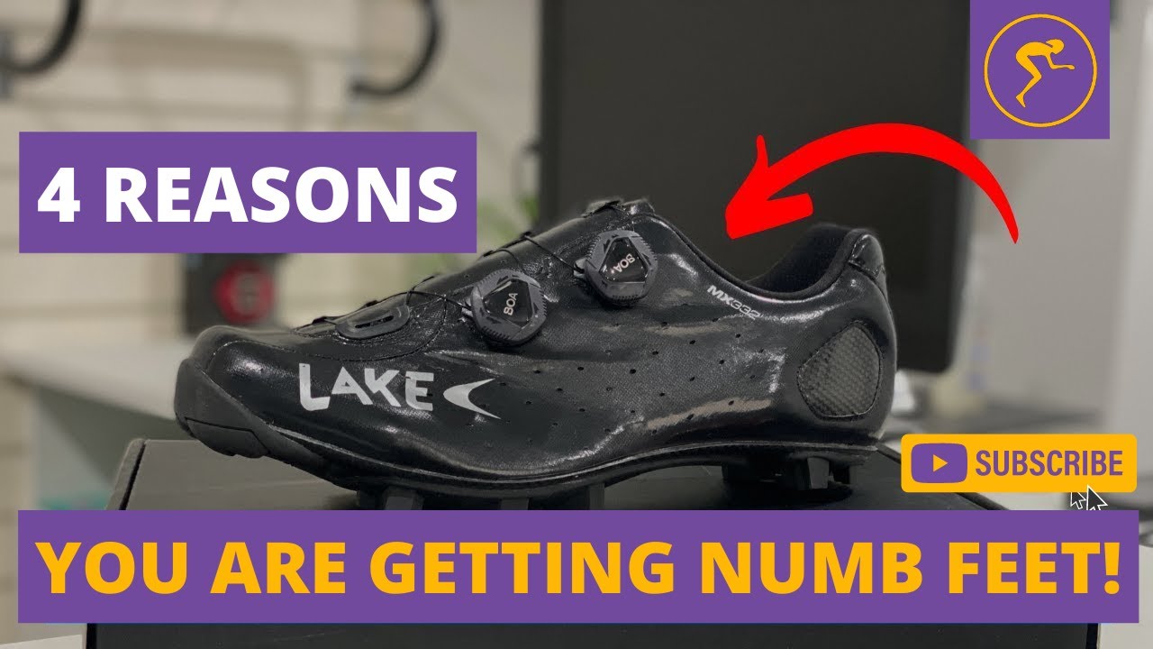 4 THINGS THAT CAUSE NUMB TINGLING FEET WHEN CYCLING