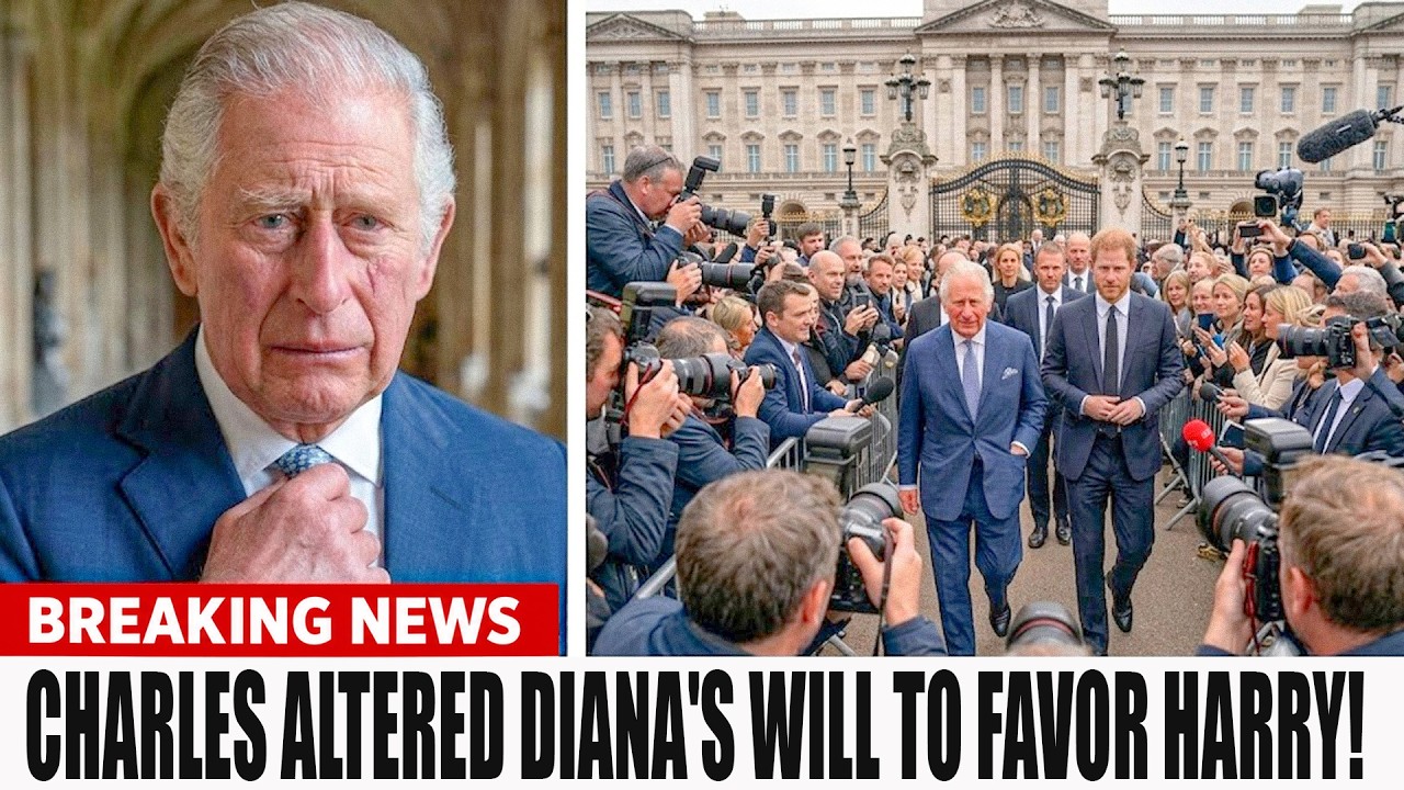 WILLIAM Furious After CHARLES Arbitrarily Changes DIANA's Will For HARRY&mdash;MEGHAN Doesn't Deserve It!