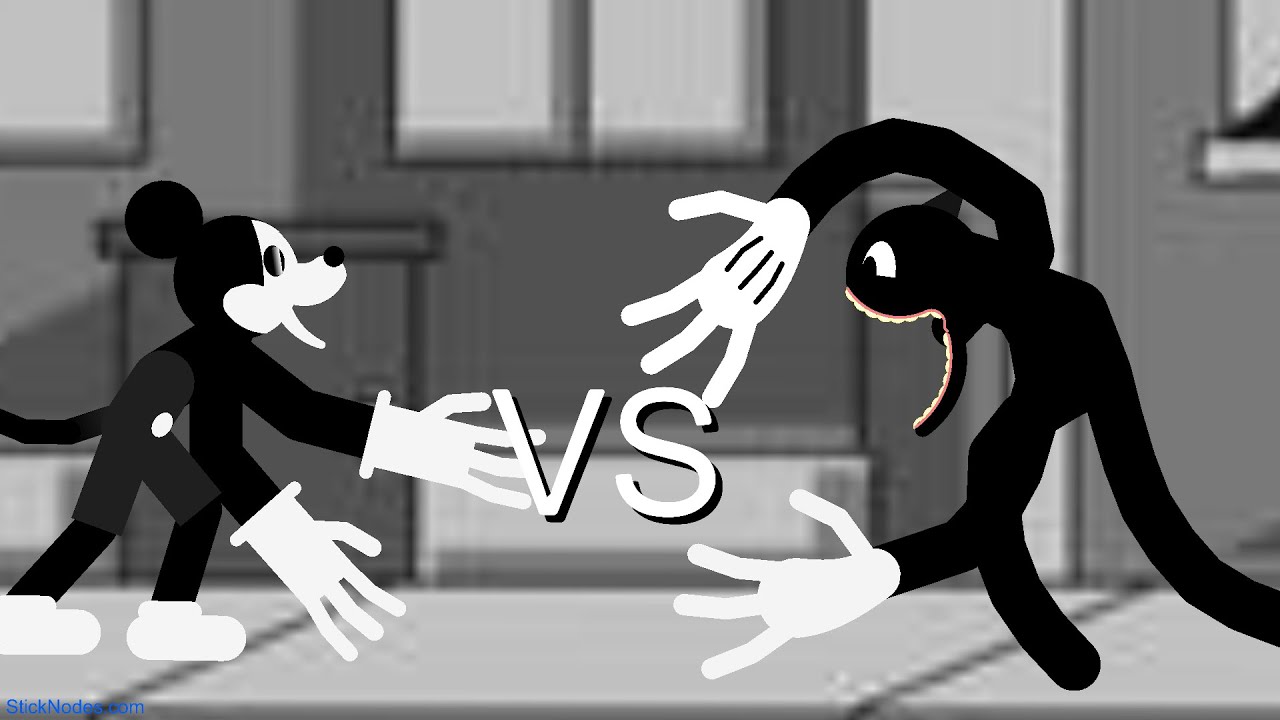Cartoon cat vs Suicide mouse