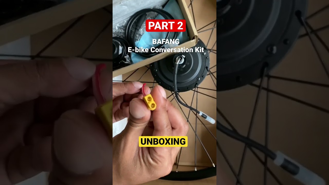 BAFANG E-bike Conversation Kit | 36V 250W ( Rear, Cassette) | Part 2 | RIunboxing
