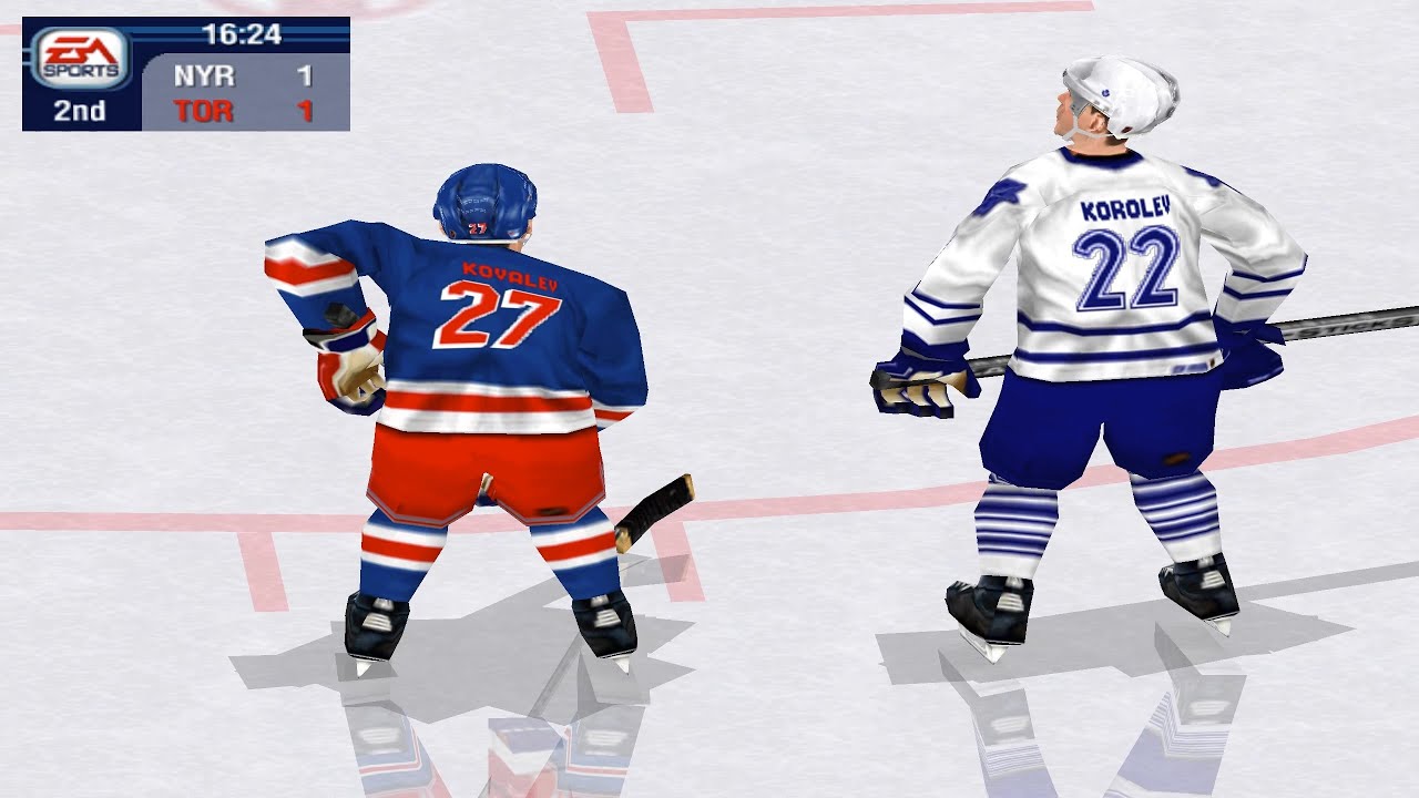 NHL 2000 New York Rangers - Toronto Maple Leafs 11/20/2000