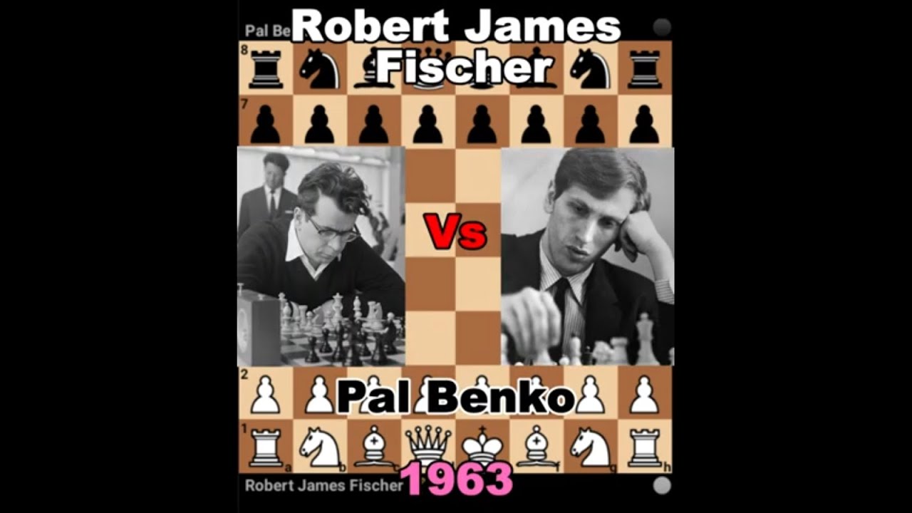 Classic Fischer King side attack. Robert James Fischer vs Pal Benko, Stockfish 16.1 Analysis.