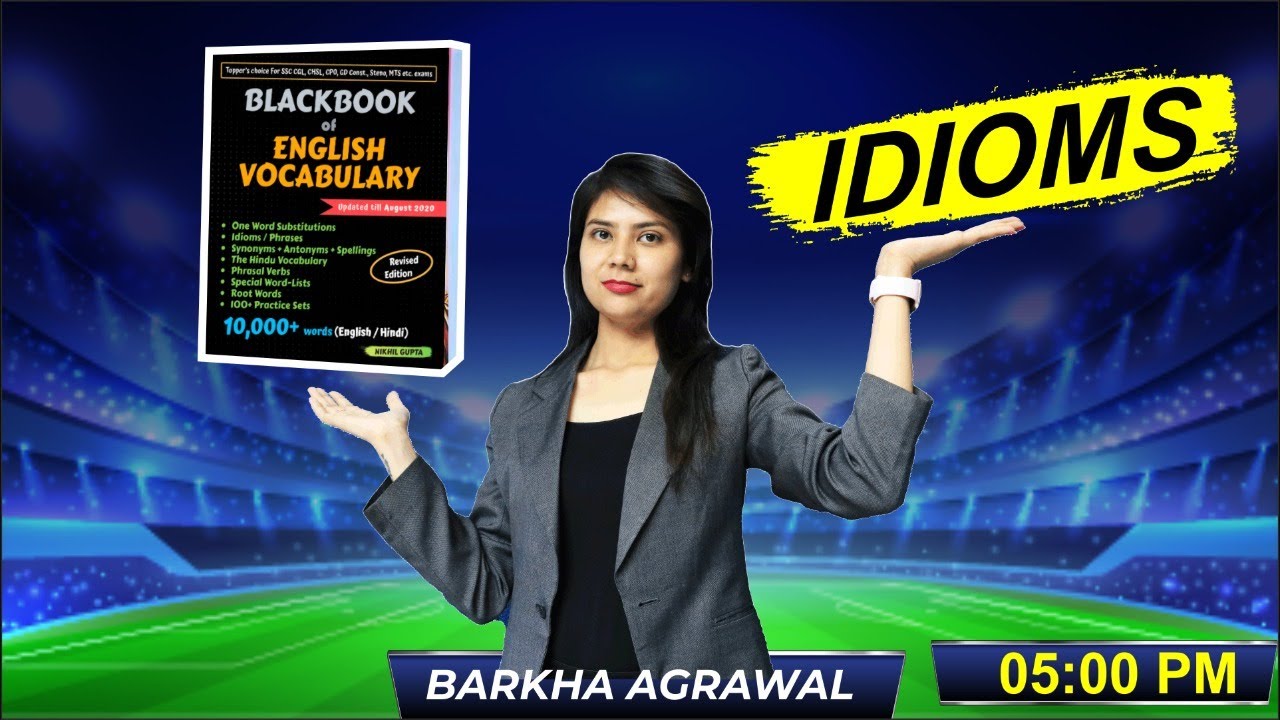 BLACK BOOK OF VOCABULARY || English Idioms || by Barkha Agrawal on  LAB