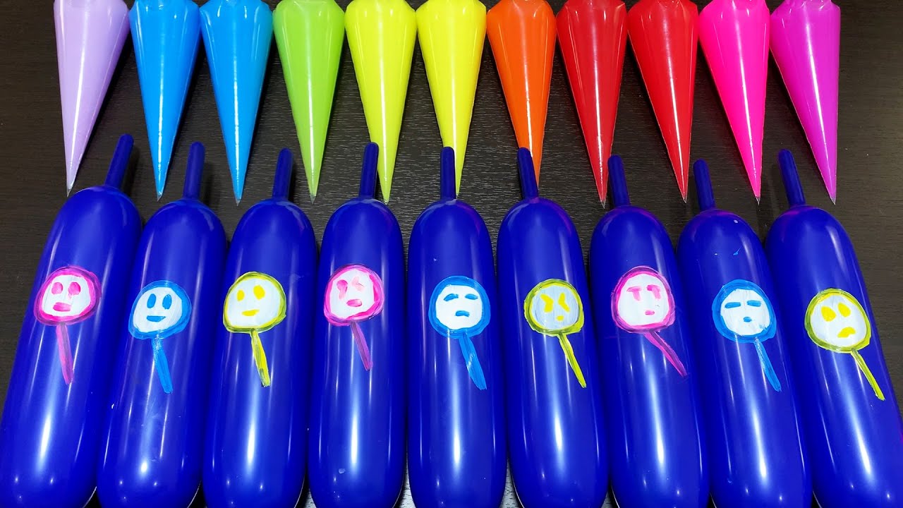 MAKING SLIME WITH PIPING BAG VS BALLOON ! SATISFYING VIDEOS #6961