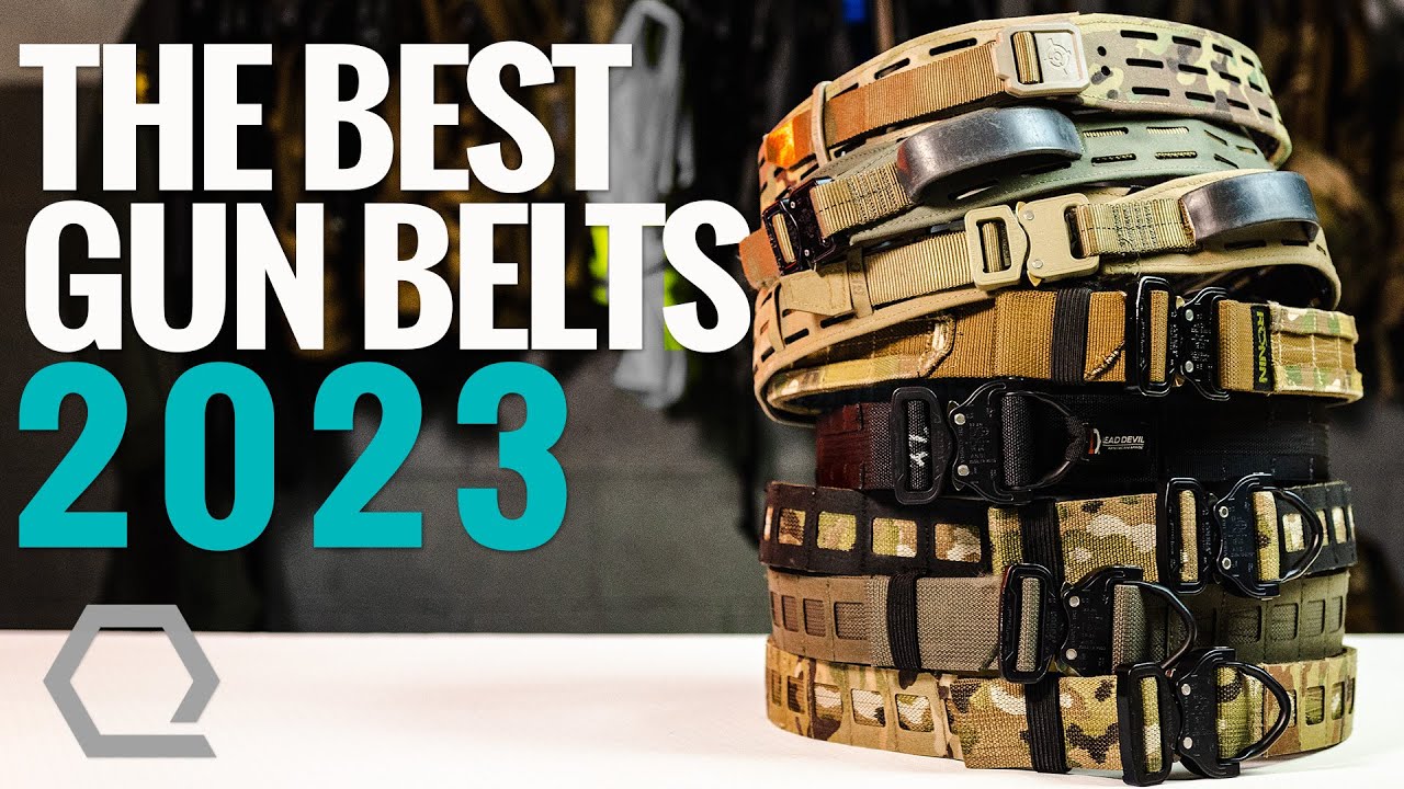 The Best Gun Belts of 2023 For Cops, Civilians, and Military