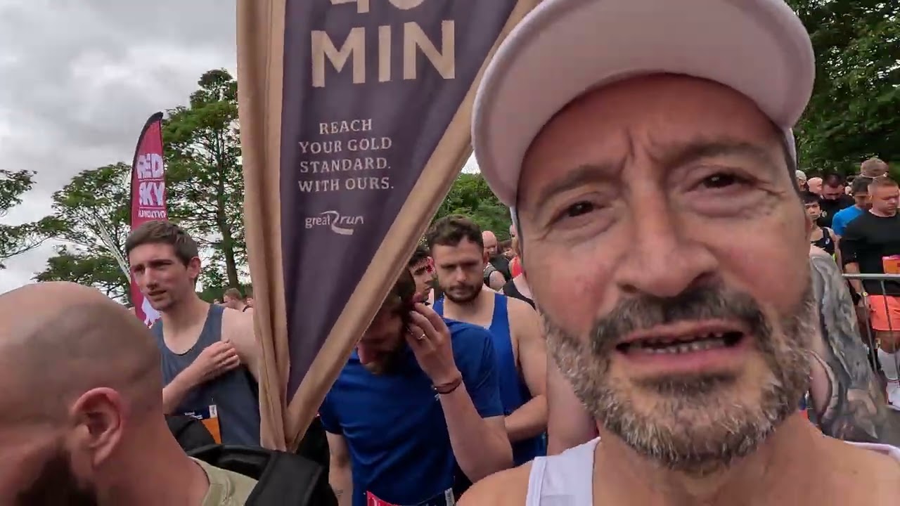 Representing England Masters at Great North 10K in memory of my Dad - RACE DAY RAW VLOG