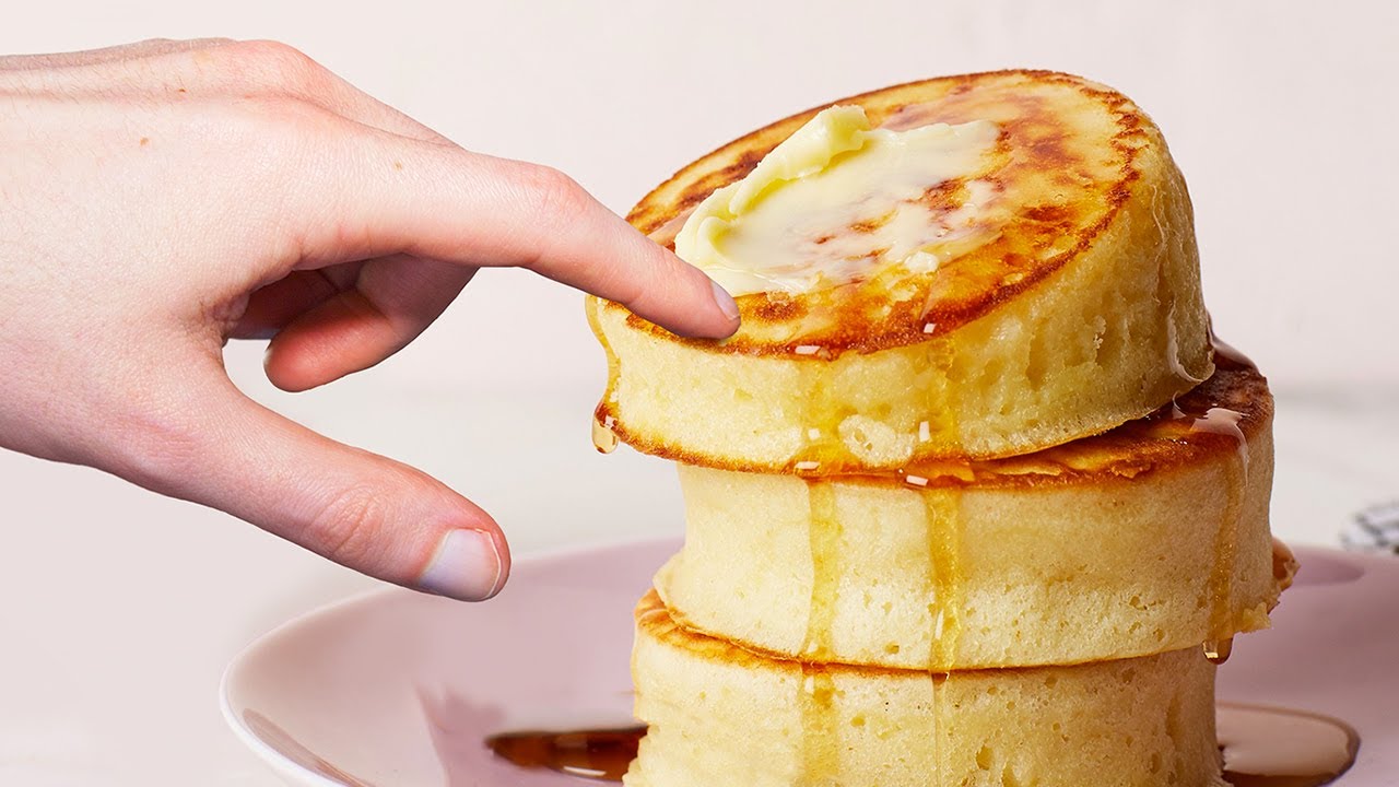 Faire des fluffy pancakes