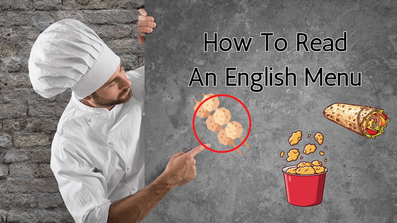 **Restaurant Menu** Learn English Today! Start Using English Now!