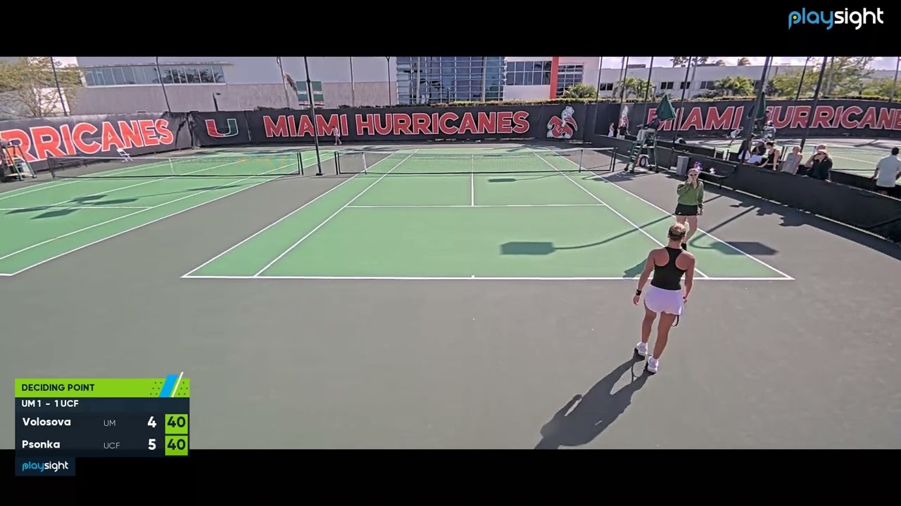 Women's singles 4  - UCF v MIAMI  - 15 2 26