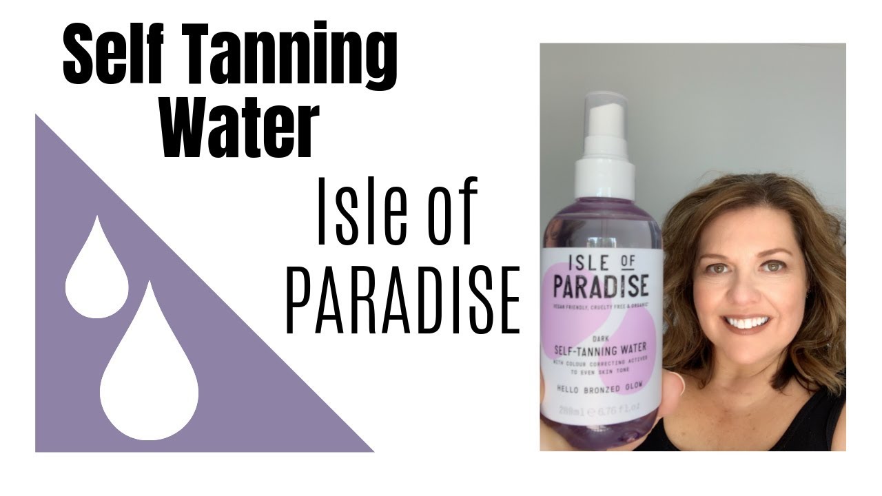 WATER SELF TAN | ISLE OF PARADISE Self Tanning Water | review & demo