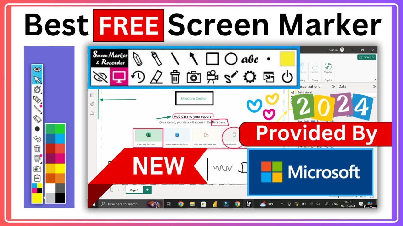 Best Screen Marker / Recorder for PC || ( 🥇FREE Download ) || Provided By Microsoft - 2024
