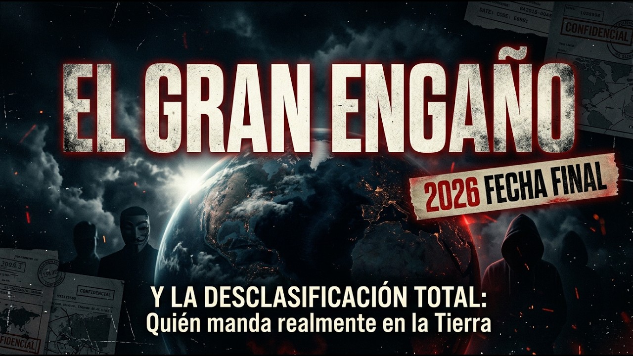 EL GRAN ENGA&Ntilde;O Y LA DESCLASIFICACI&Oacute;N TOTAL: Qui&eacute;n manda realmente en la Tierra.  2026 fecha final