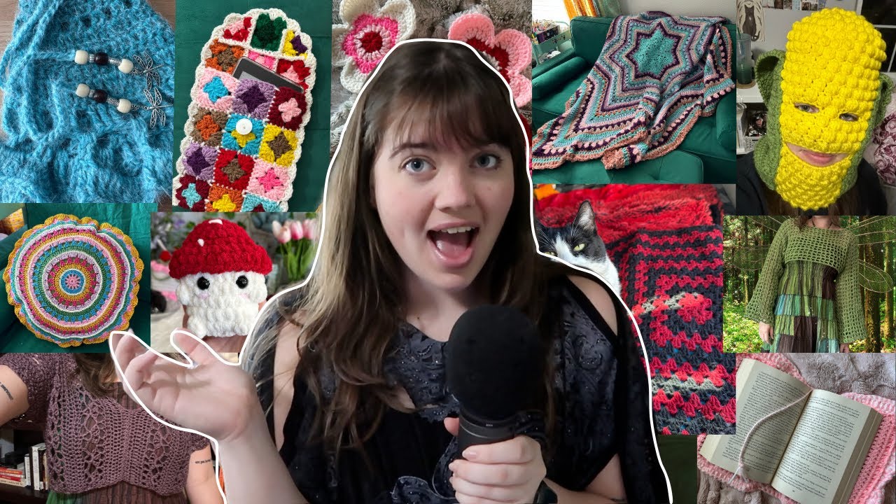 everything i crocheted this year (200+ projects)