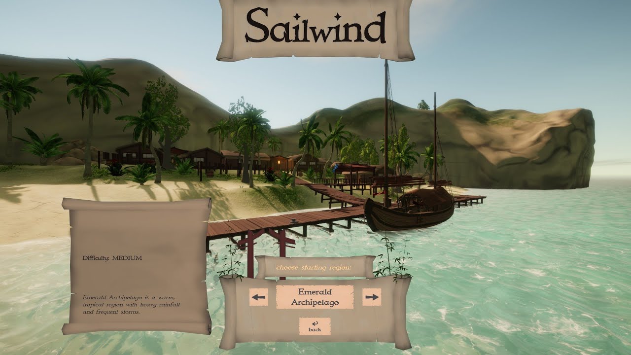 Sailwind - Kakam - Crab Beach to Dragon Cliffs - Emerald Archipelago - Episode # 11