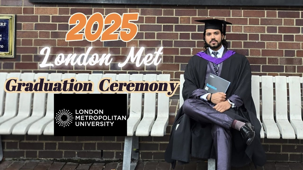 Graduation Ceremony at London Met | Dreams Realized 🎓#GraduationDay #GraduationVlog #SuccessJourney