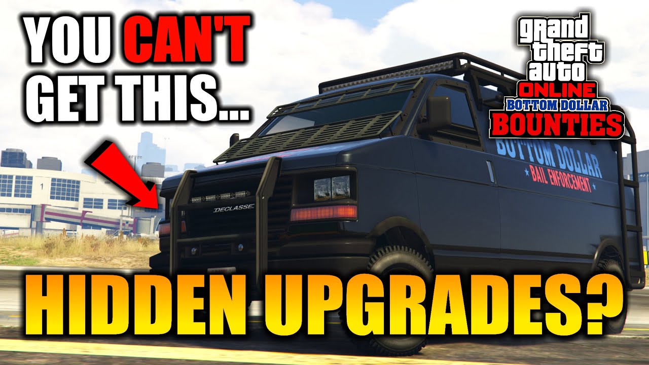 GTA Online: The Bounty Van Has Some Mysterious Features... (Secret Upgrades, CnC References?)