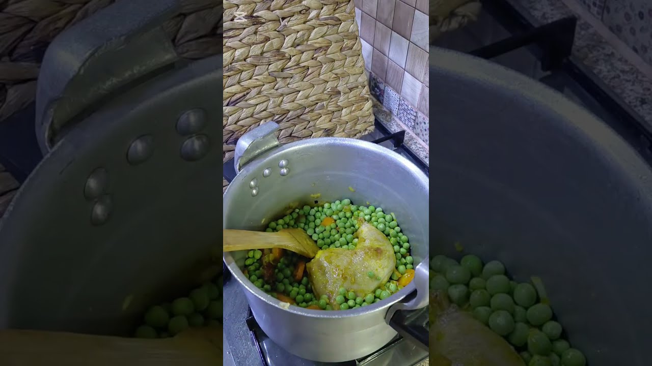وصفة بازيلاء مع قرناع مرق # ahiba cook # وصفة رح تدمني عليها🥹💗🫶🏻 تابعيني حبيبتي ومارحش تندمي يا قلبي