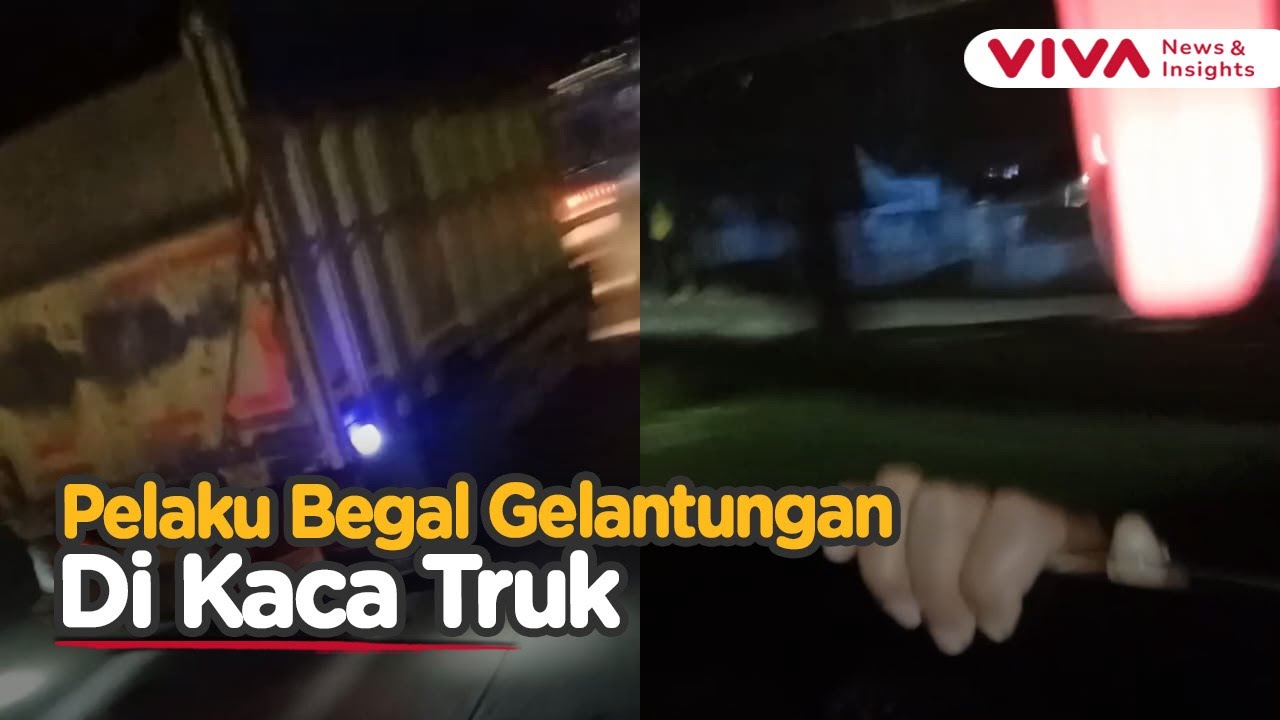 Salah Lawan! Niat Begal, Sopir Truk Tancap Gas Seret Pelaku ke Kantor Polisi
