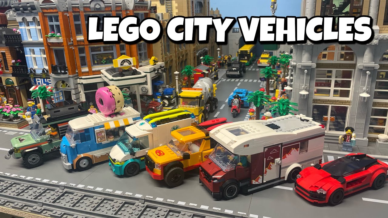 New LEGO CITY Vehicles added to the LEGO CITY!