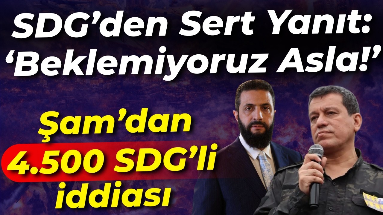 Trump vazgeçti... Şam'ın 4500 SDG'li iddiasına SDG'den sert yanıt: Beklemiyoruz, Zayıftır...