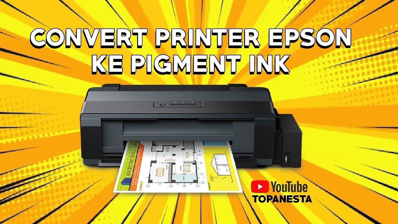 TUTORIAL CONVERT PIGMENT INK PRINTER EPSON