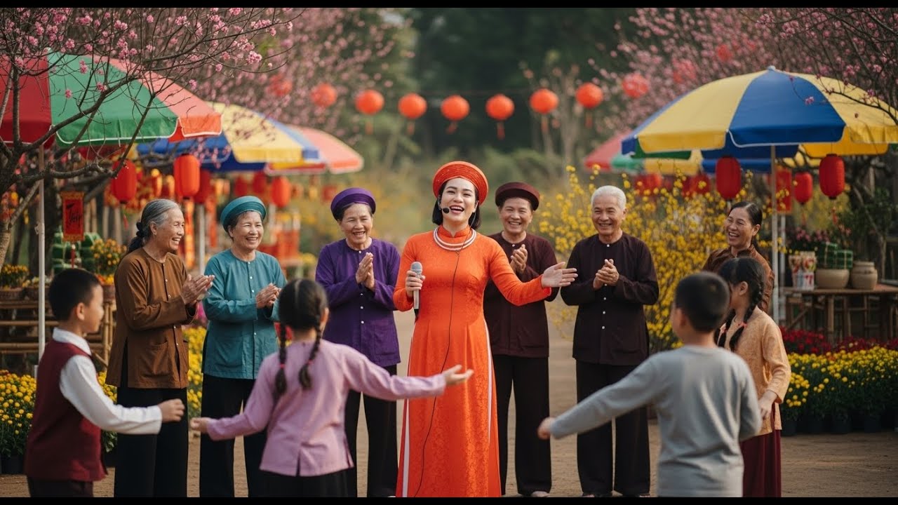 Sân khấu đêm giao thừa EDM Remix 2026, ngọt ngào khúc ca xuân sum vầy an lành