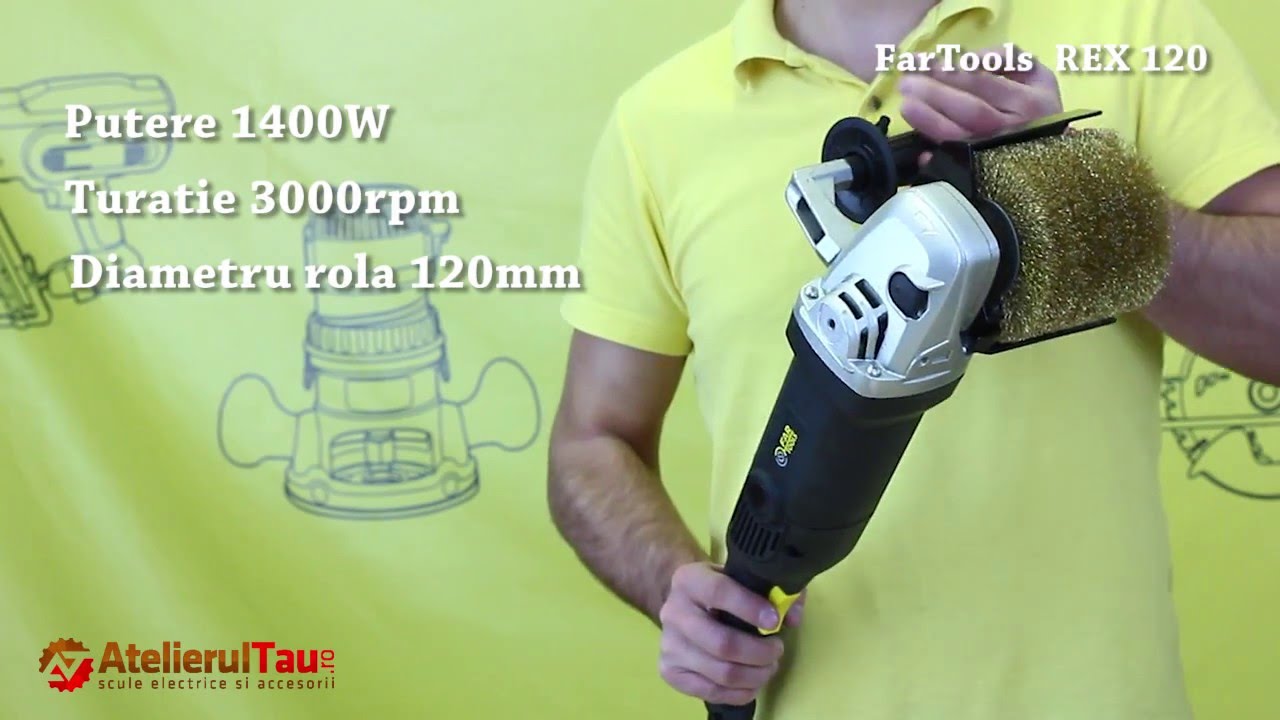 Slefuitor FarTools REX120 - AtelierulTau.ro - Wunder Haff