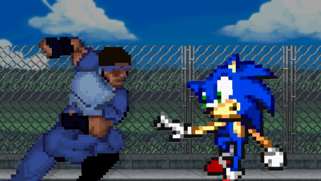 A-train Vs Sonic / sprite animation