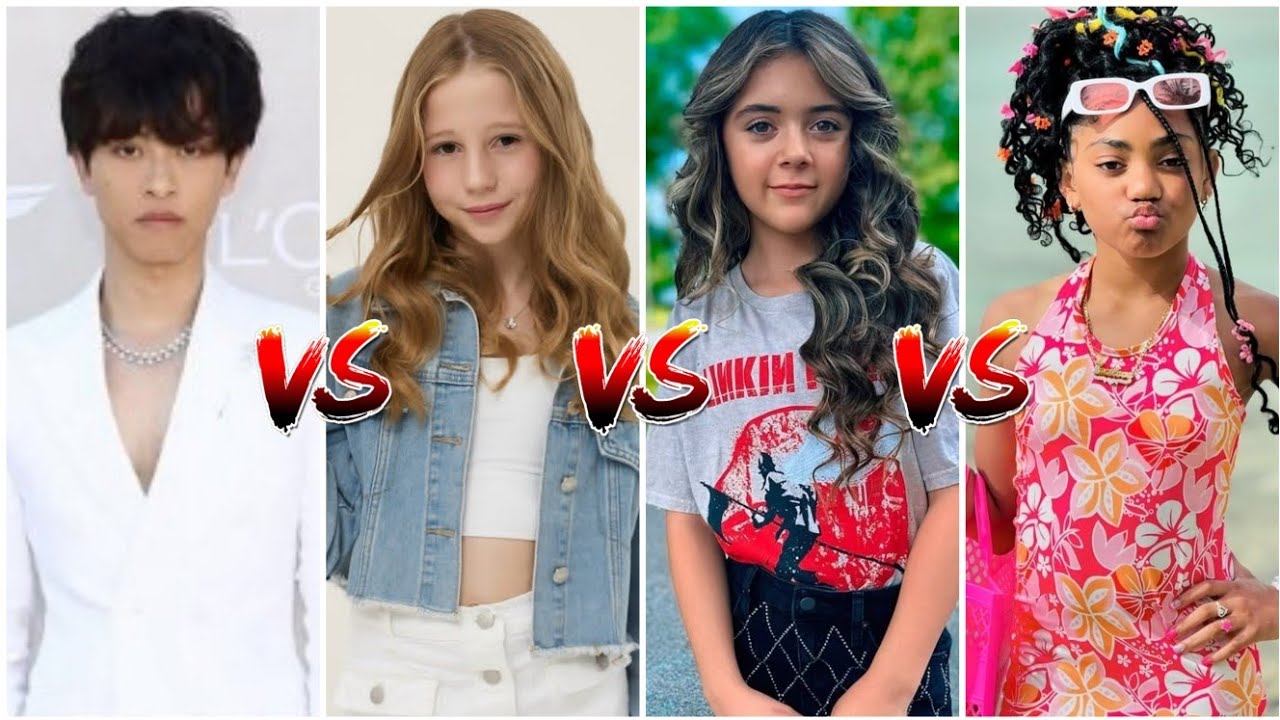 Like Nastya vs Faye Knightly vs Alan Chikin Chow vs Khalani Simon |Lifestyle Comparison 2026