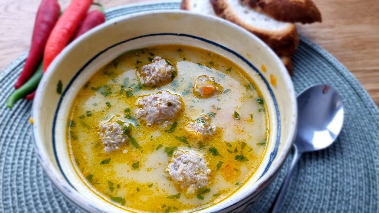 🔥Ciorba de perisoare, reteta traditionala | Ciorba de perisoare dreasa cu ou si smantana ‼️🍵👌