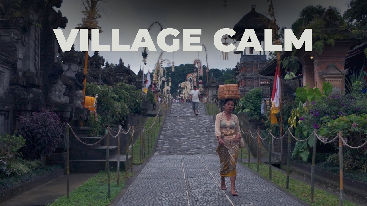 Walking Inside the World’s Cleanest Village — Galungan in Bali