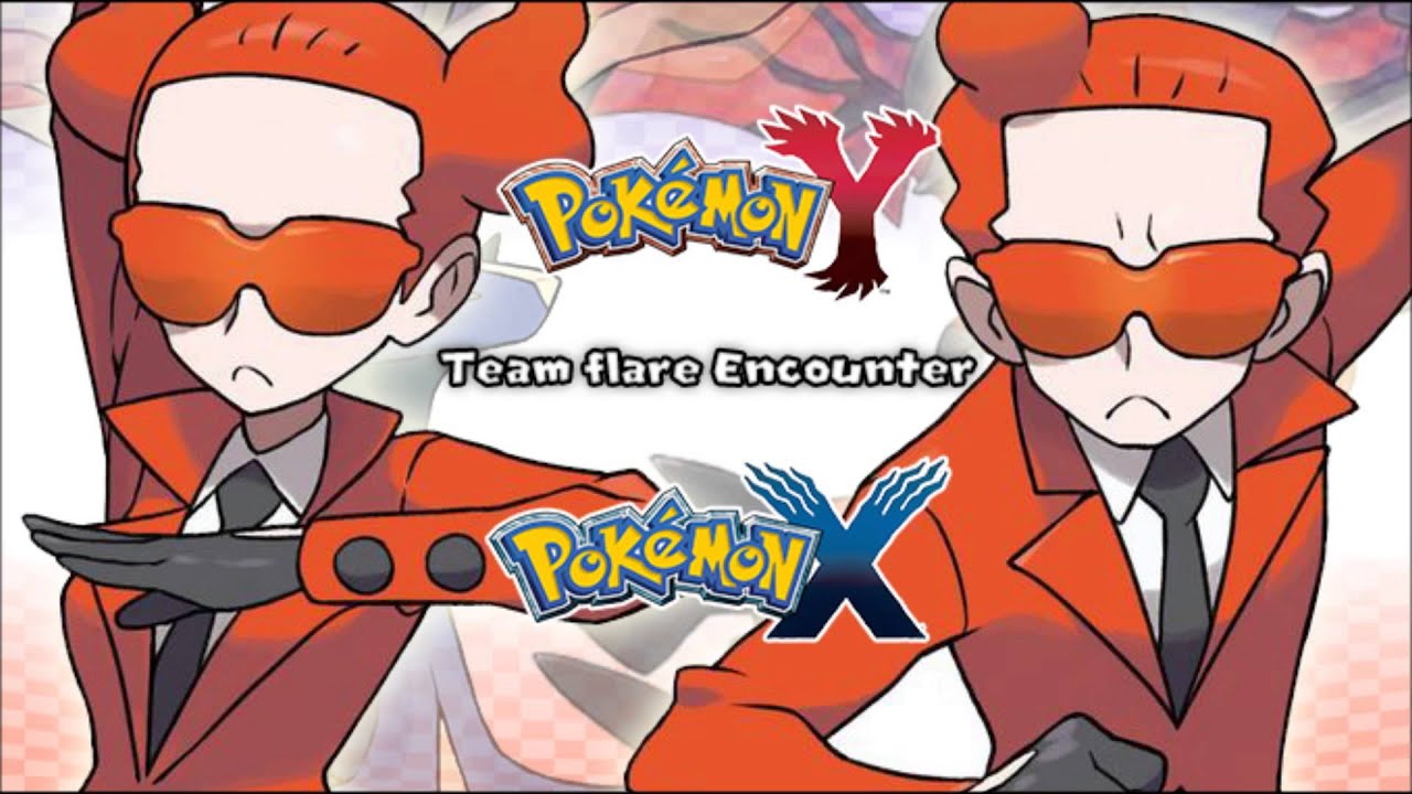 Pokemon X/Y - Team Flare Encounter (HQ)
