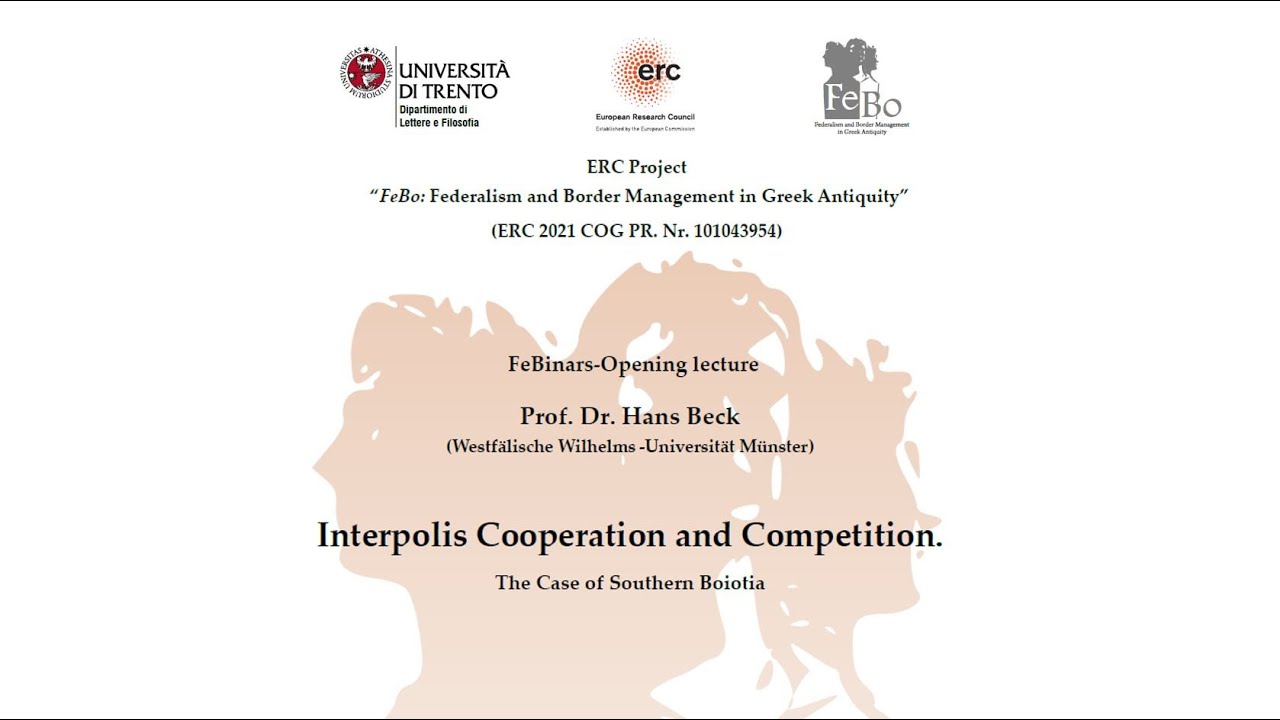 0. H. Beck (Univ. Münster), Interpolis Cooperation and Competition. The Case of Southern Boiotia