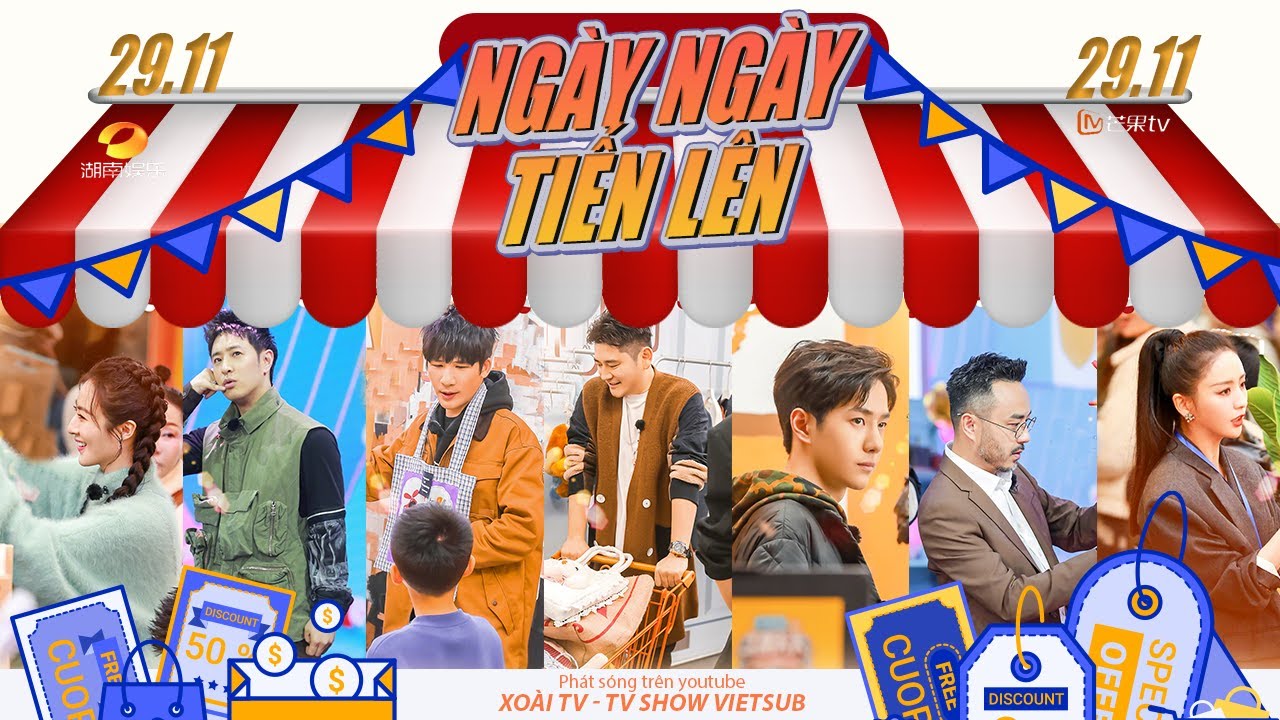 【Vietsub】Ngày Ngày Tiến Lên 29/11 │ Lệ Á, Phan Vỹ Bá cải tạo lại đồ vật đã qua sử dụng