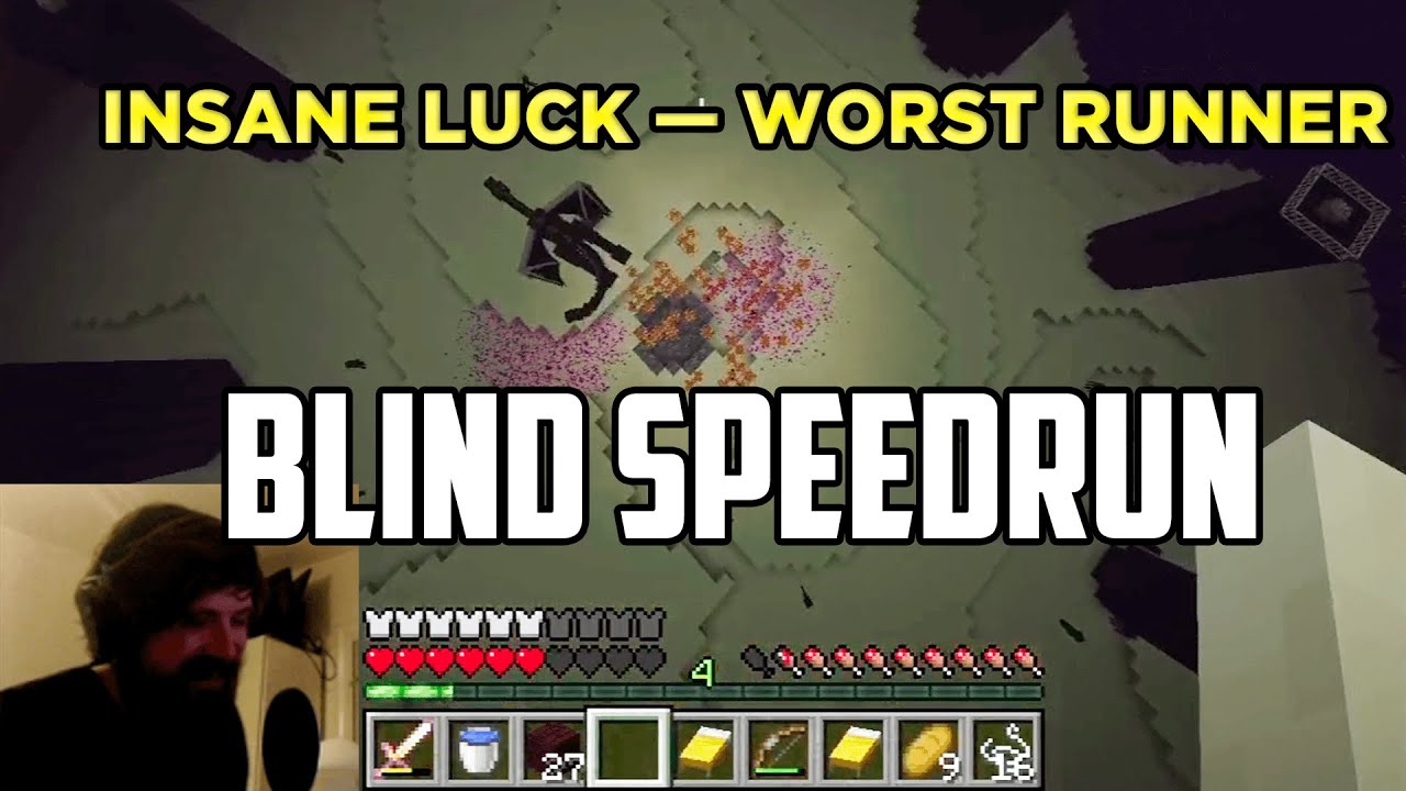 The WORST Minecraft Speedrun Ever in the History (Of All Time) — 1.16.1 RS in 