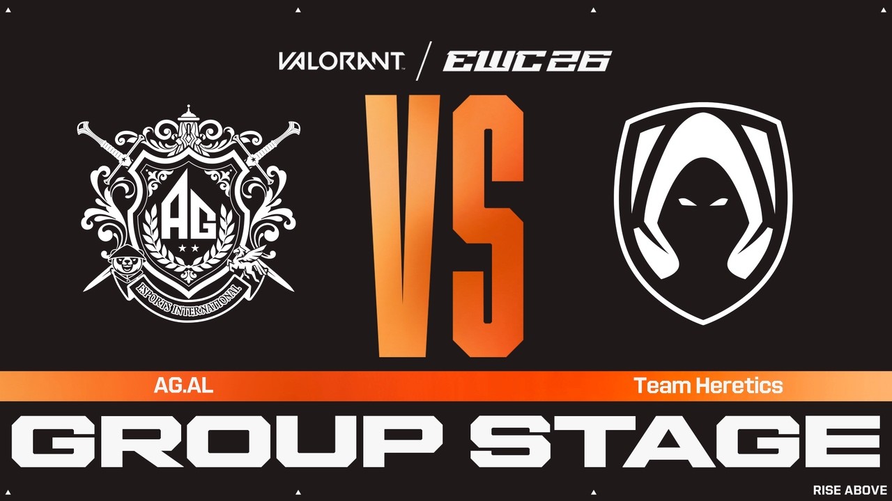 AG.AL vs. Team Heretics | VALORANT at EWC 26 - Group Stage - VOD
