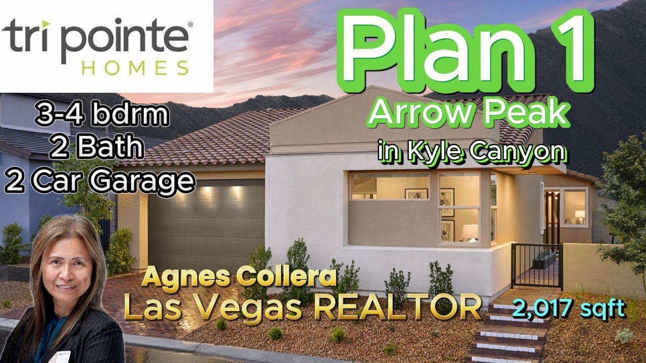 Plan 1 at Arrow Peak -  #realestate #home #lasvegas
