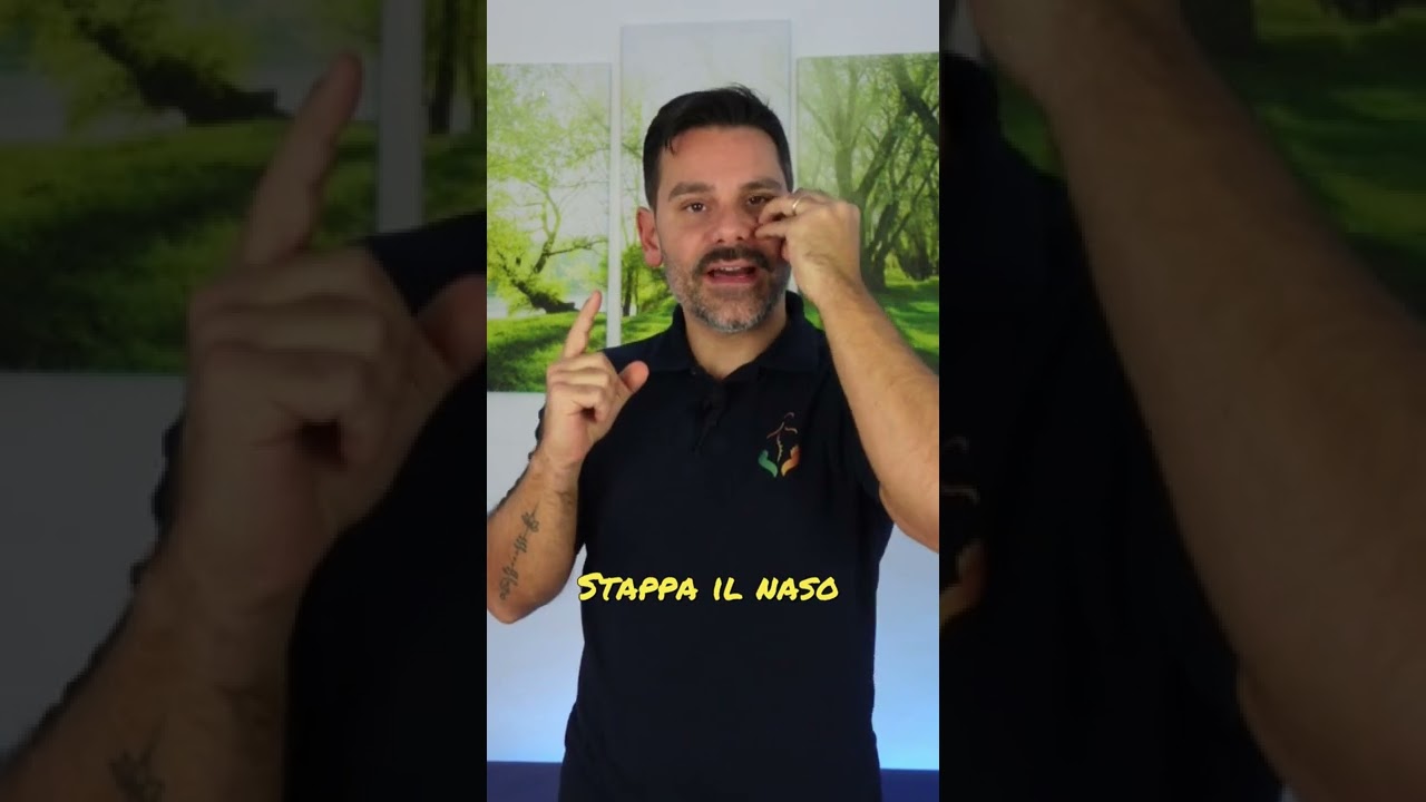 Come stappare il naso tappato in pochi secondi