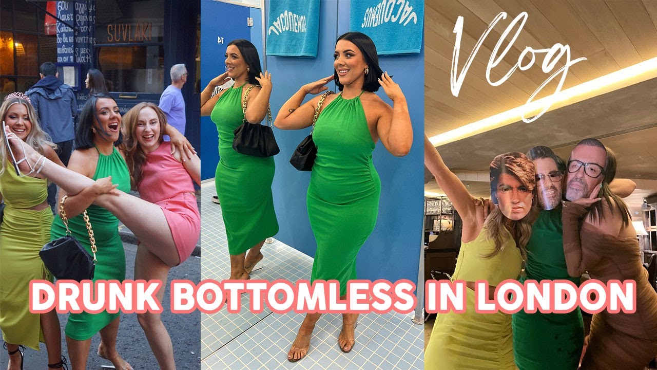 DRUNK BOTTOMLESS BRUNCH IN LONDON VLOG | 30TH BIRTHDAY|