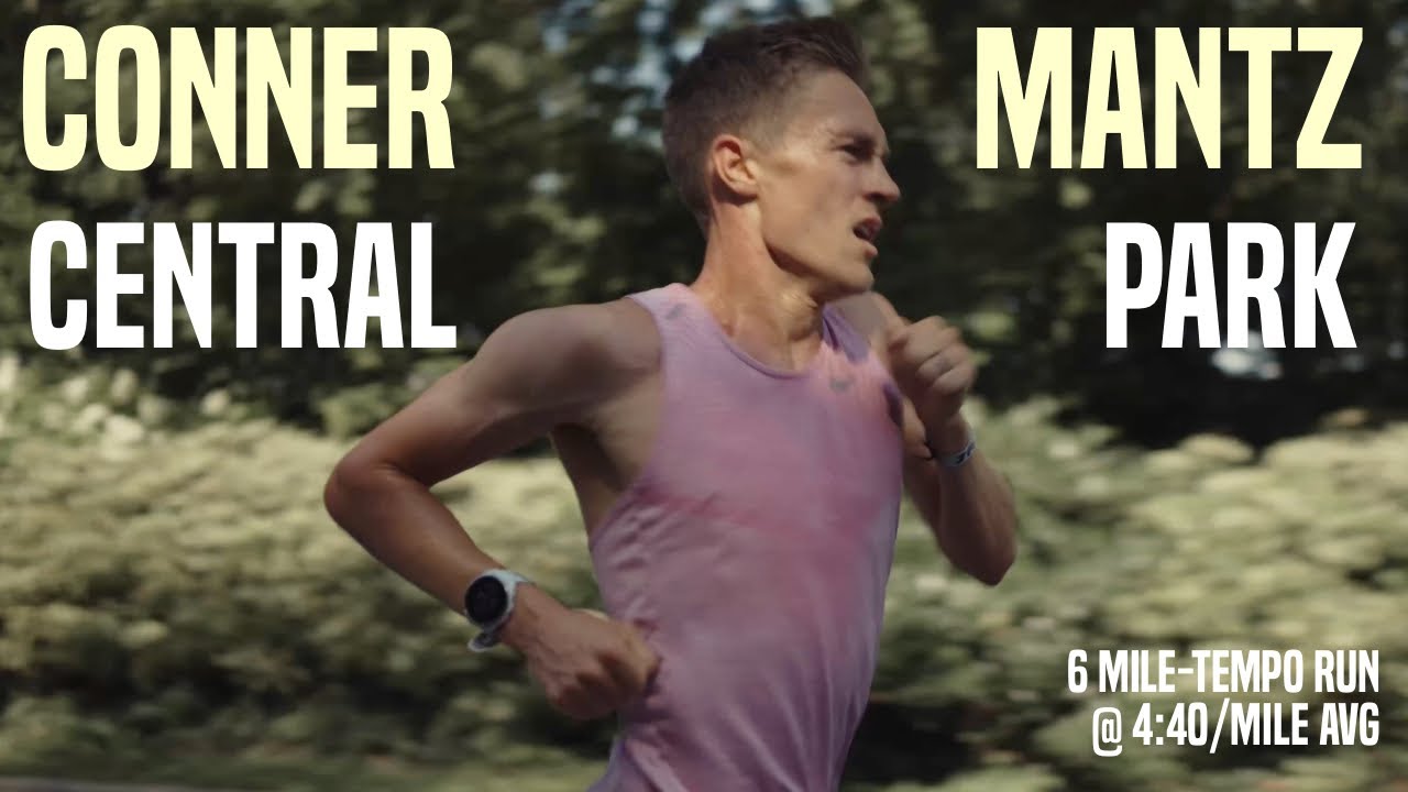 Conner Mantz CRUSHES 6 Miles Around Central Park In 4:40/Mile Pace | Early Marathon Training