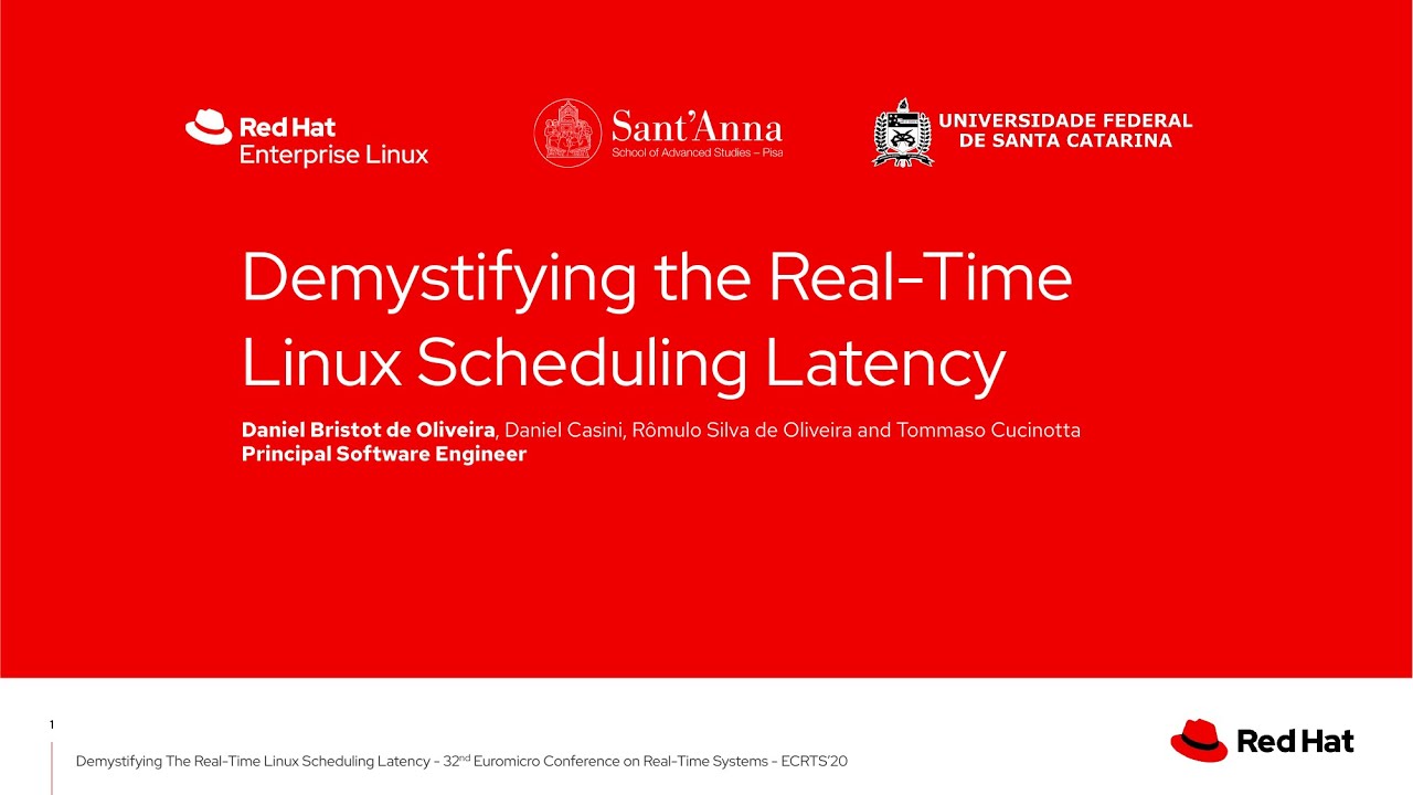 Demystifying the Real-time Linux Scheduling Latency