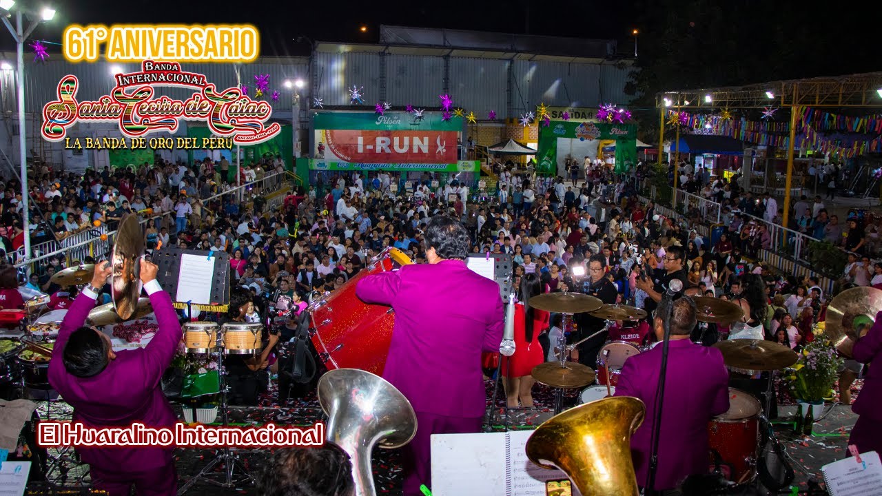 🎉𝐁𝐀𝐍𝐃𝐀 𝐈𝐍𝐓𝐄𝐑𝐍𝐀𝐂𝐈𝐎𝐍𝐀𝐋 𝐒𝐀𝐍𝐓𝐀 𝐂𝐄𝐂𝐈𝐋𝐈𝐀 𝐃𝐄 𝐂𝐀́𝐓𝐀𝐂 - MIX HUAYNOS BOLOGNESINOS💃🕺(61° Aniversario)