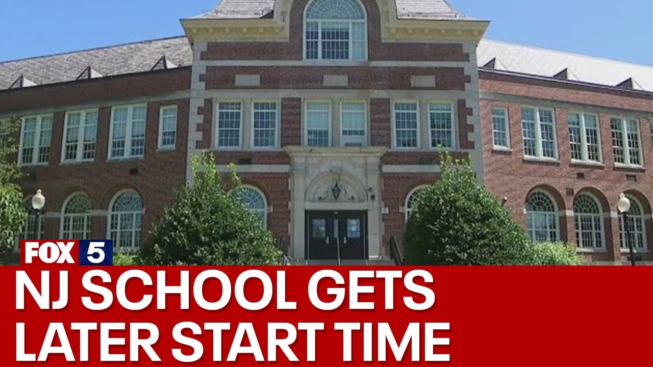 NJ high school getting a later start time