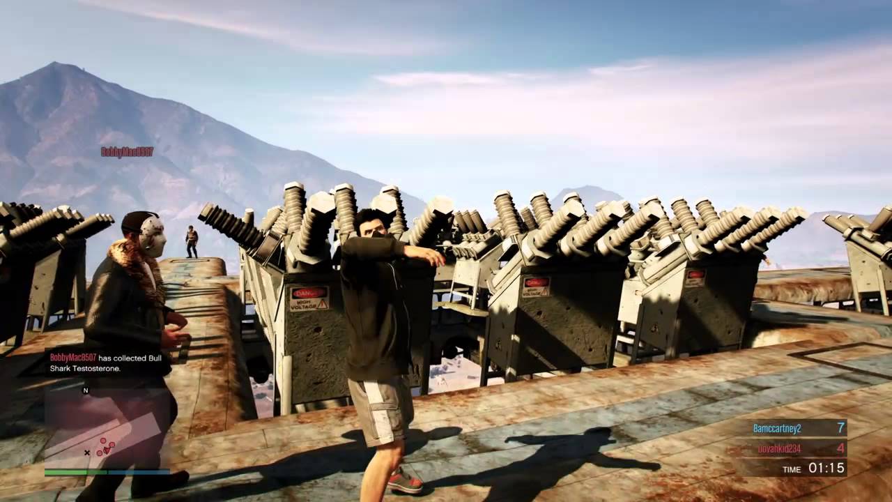 GTA Online Electric Shock DM and half a race