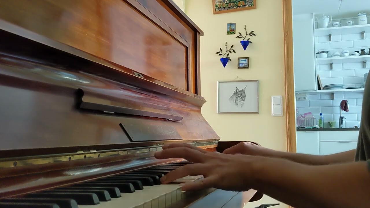 Håkan Hellström - Man måste dö några gånger - Piano cover