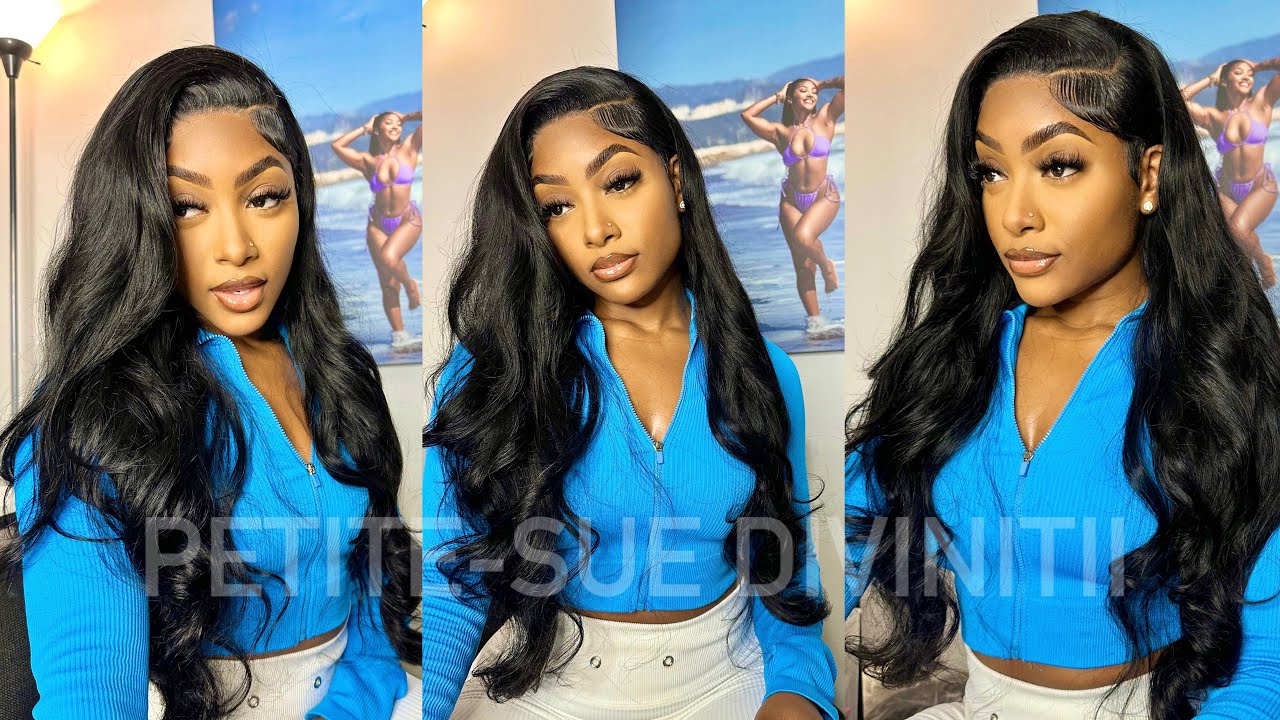 Flawless 360 Lace Front Body Wave Wig install ft. Aliexpress Gabrielle Hair | PETITE-SUE DIVINITII